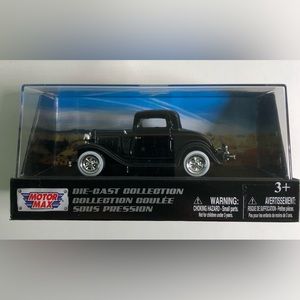 1932 Ford Coupe 1:43 Scale Diecast Car Black